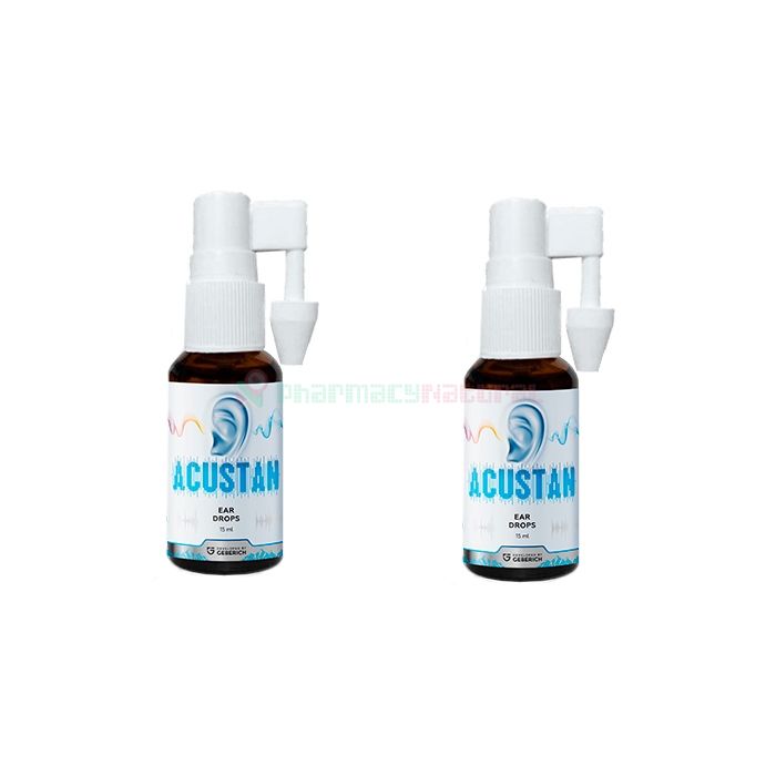 Acustan drops - drops to improve hearing in Alicante