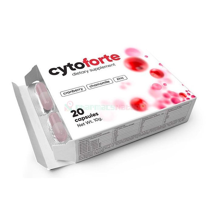 Cytoforte - միջոց ցիստիտի համար Չիաթուրայում