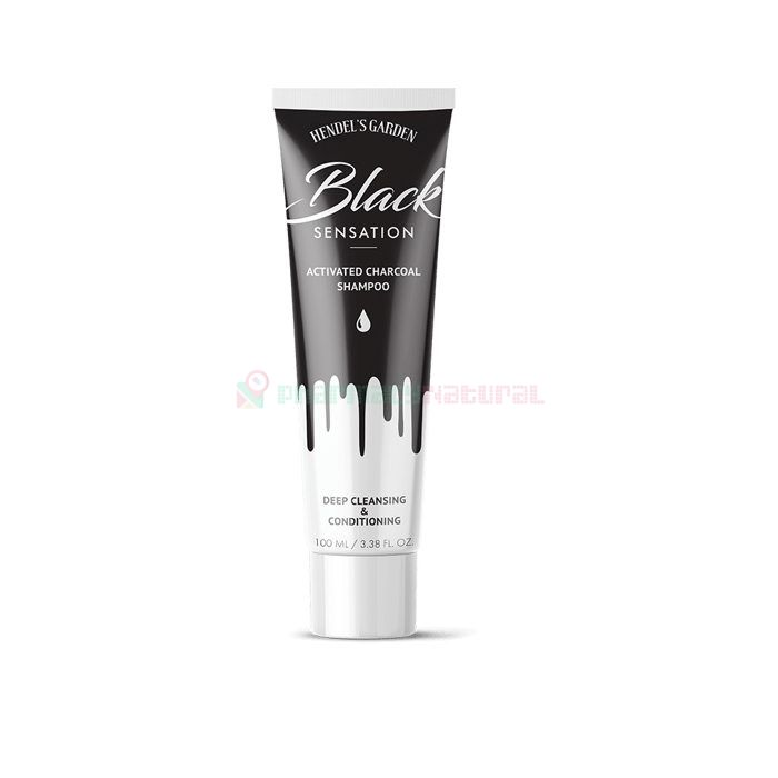 Black Sensation - detox shampoo with natural ingredients in Khashuri